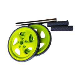 Roda Para Exercícios MD Buddy AS1402 Verde é boa?