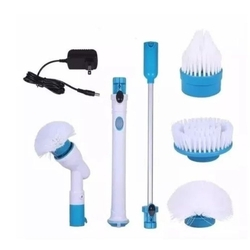 KIT 2 x Vassoura Elétrica Spin Scrubber 3 em 1 é boa?