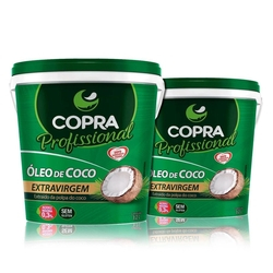Combo 2x Baldes de Óleo de Coco Extra Virgem 3,2Lts - Copra é boa?