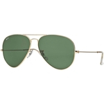 Ray-ban Aviator Large Metal Ii Rb3026l L2846 62 – Dourado/verde Clássico G-15