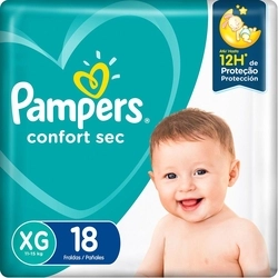Fralda Pampers Descartável Confort Sec XG - 18 Unidades é boa?