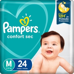 Fralda Pampers Confort Sec M 24 Unidades é boa?