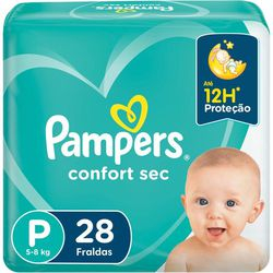 Fralda Pampers Descartável Confort Sec P - 28 Unidades é boa?