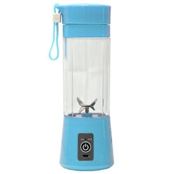 Mini Liquidificador Portátil Shake Juice Cup E Cabo Usb Azul é boa?