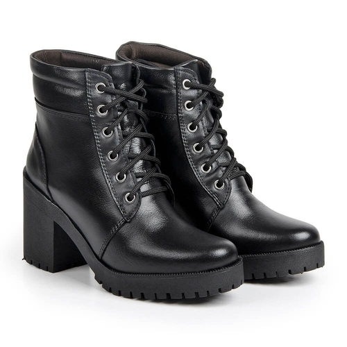 coturno tratorado feminino preto