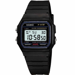 Relógio Casio Unisessex Sportivo Digital Preto F-91w-1dg é boa?