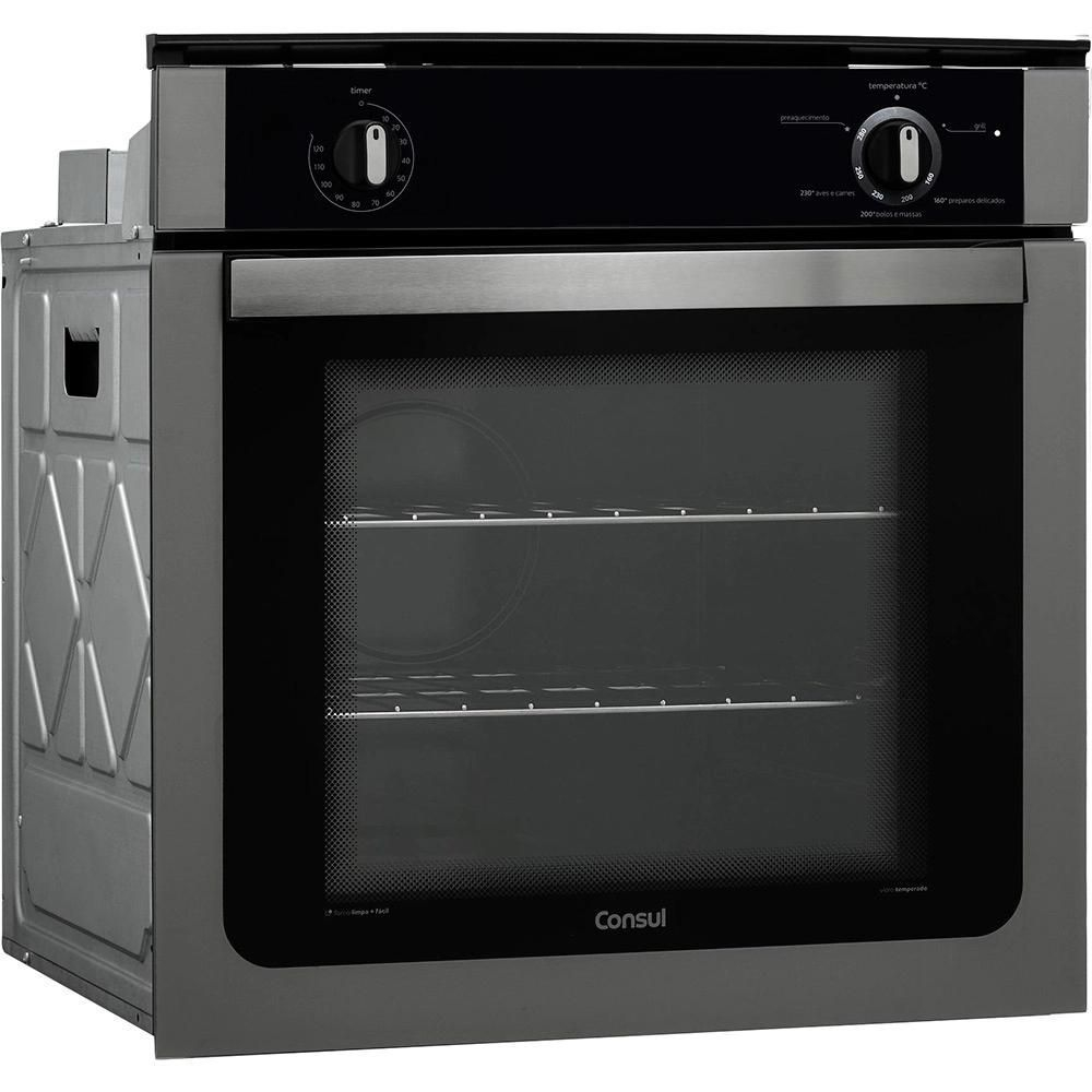 [30% de Cashback] Forno a gás de embutir Consul 78L - COA84BR