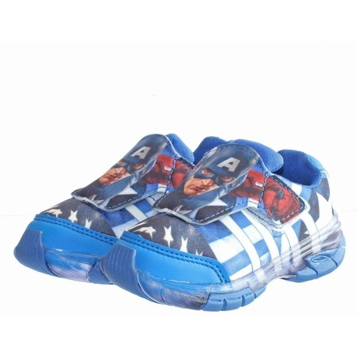 tenis led infantil capitao america