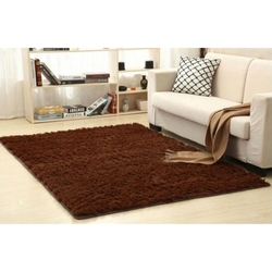 Tapete Para Sala 2,00 x 2,40m Felpudo Pelo Alto 4cm Marrom Menor preço em Tapete Para Sala 2,00 x 2,40m Felpudo Pelo Alto 4cm Marrom