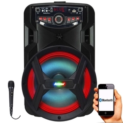 Caixa de Som Amplificada Amvox ACA 185 NEW X 180w Bluetooth, USB, Radio FM, Micro SD, TWS, Bateria Interna Com Microfone é boa?