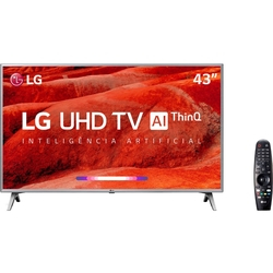 Smart TV Led 43'' LG 43UM7500 Ultra HD 4K Thinq AI Conversor Digital Integrado 3 HDMI 2 USB Wi-Fi é boa?