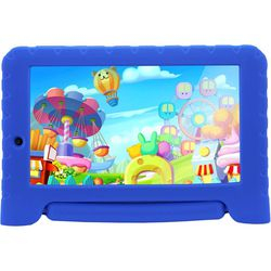 Tablet Infantil Multilaser Kid Pad Plus NB278 8GB Wi-Fi Tela 7" Android 7 Quad Core - Azul Menor preço em Tablet Infantil Multilaser Kid Pad Plus NB278 8GB Wi-Fi Tela 7" Android 7 Quad Core - Azul