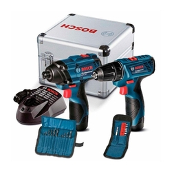 Kit Parafusadeira GSR 120 LI e Chave de Impacto GDR 120 LI 12V Bivolt com 2 Baterias e Maleta BOSCH é boa?