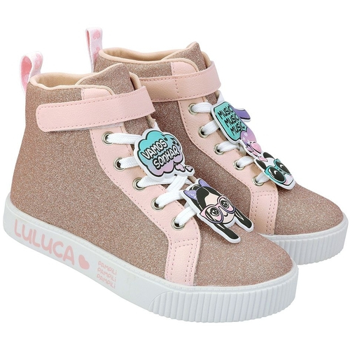 tenis alto rosa