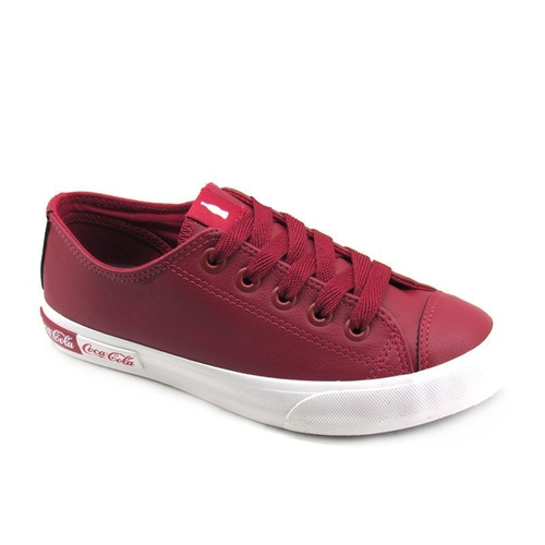 tenis coca cola masculino vermelho