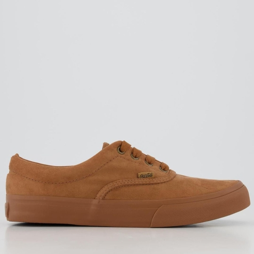 tênis coca cola kick suede soft feminino preto