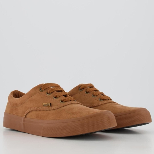 tênis coca cola kick suede soft feminino preto