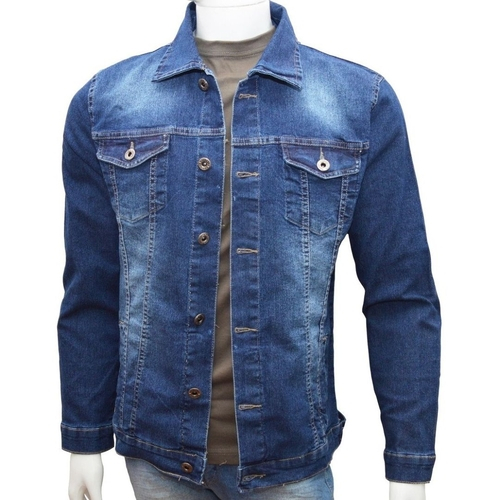 jaqueta jeans masculina tamanho especial