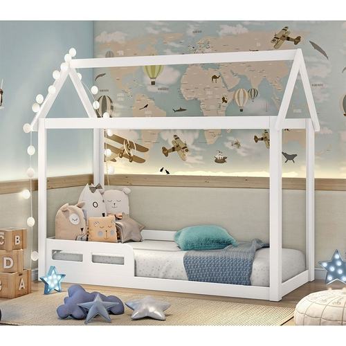 Caminha infantil de casinha Clearance