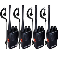 Kit 4 Rádios Ht Baofeng Uhf Vhf 16 Canais Completos Bf-777s + Fone De Ouvido é boa?