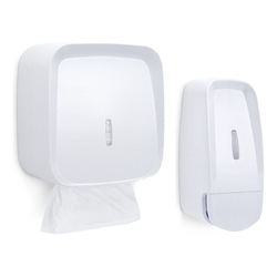 Kit Saboneteira E Toalheiro Papel Toalha Invoq Premisse Branco é boa?
