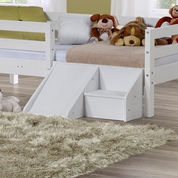 Mini Escadinha Com Escorregador Em Mdf/laca Branco - Para Mini Cama Prime Casatema é ruim? Mini Escadinha Com Escorregador Em Mdf/laca Branco - Para Mini Cama Prime Casatema é boa?