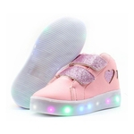 botinha de led infantil