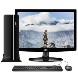 Computador Desktop Completo EasyPC Compact C7 Intel Core i5 4GB HD 500GB Monitor LED HDMI mouse e teclado Menor preço em Computador Desktop Completo EasyPC Compact C7 Intel Core i5 4GB HD 500GB Monitor LED HDMI mouse e teclado