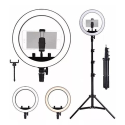 Ring Light Completo Iluminador Portátil 26cm Com Tripé 2,1m é boa?