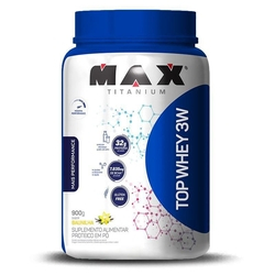 Top Whey 3w 900g + Performance Max Titanium é boa?