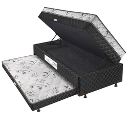Cama Bibox Solteiro Baú Ortopédica Luci Lightspuma D-28 é boa?