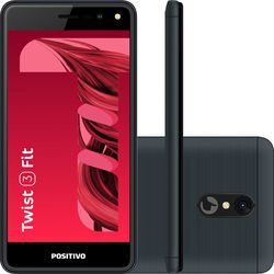 Smartphone Positivo Twist 3 Fit S509C Dual Chip Android Tela 5" Quad Core 32GB Câmera 5MP- Grafite é boa?