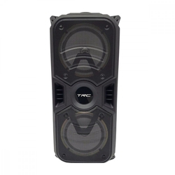 Caixa de Som Amplificada TRC 334 Bluetooth USB Entrada para Microfone Rádio FM e Iluminação 150W é boa?