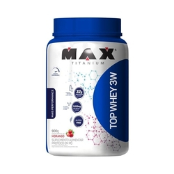 Top Whey 3w Mais Performance Max Titanium 900g - Morango é boa?