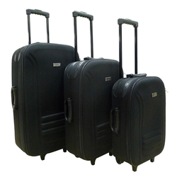 Conjunto Malas De Viagem Lucerna, 3 Peças, 2 Rodas Duplas, Alça Superior E Lateral - Preta é boa?