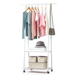 Arara Guarda Roupas Sapateira Cabideiro Closet Multifuncoes Prateleira Com Rodas é boa?