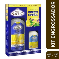 Kit Tío Nacho Engrossador Com Shampoo 415Ml/ Condicionador 200Ml é ruim? Kit Tío Nacho Engrossador Com Shampoo 415Ml/ Condicionador 200Ml é boa?