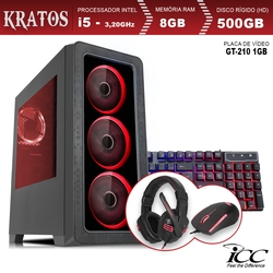 PC Gamer ICC KTL2581K Intel Core I5 3,20 Ghz 8GB 500GB GT210 1GB KIT Multimídia HDMI FULL HD é boa?