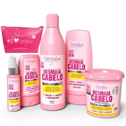 Kit Desmaia Cabelo Completo Forever Liss é boa?