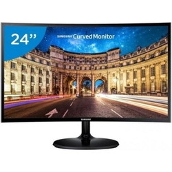 Monitor samsung 24" led gamer full hd curvo 60hz 4ms hdmi super slim freesync - lc24f390fhlmzd é boa?