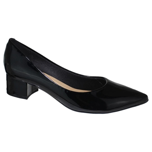 sapato beira rio verniz preto
