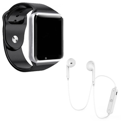 Kit 1 Relógio Smartwatch A1 Prata + 1 Fone Bluetooh Branco é boa?