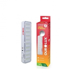 Luminária Luz De Emergência 30 Leds Superled Bivolt Ourolux é boa?