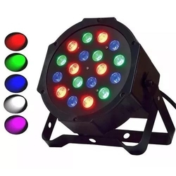 LED PAR Canhão de Luz Slim 64 RGBW 18 Leds 1W DMX Painel Digital e Strobo é boa?
