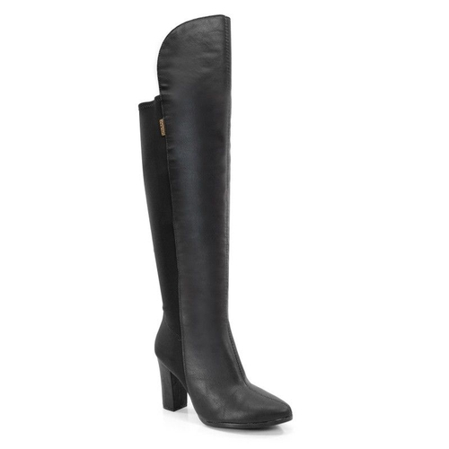 bota over salto alto grosso