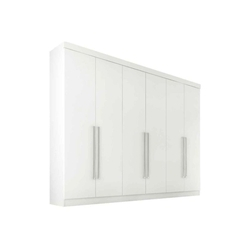 Guarda Roupa Panan Leblon 6 Portas e 7 Gavetas Branco é boa?
