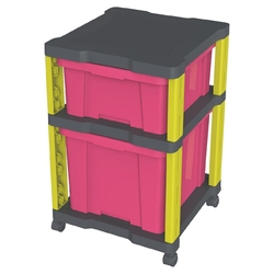 Gaveteiro Organizador Infantil Tramontina 92563060 Rosa 2 Gavetas é boa?