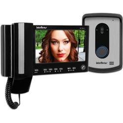 KIT Vídeo Porteiro Intelbras IV7010 HS C/Fone Preto LDC 7" Colorido Menor preço em KIT Vídeo Porteiro Intelbras IV7010 HS C/Fone Preto LDC 7" Colorido