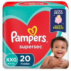 Fraldas Pampers Supersec XXG 20 Unidades é boa?