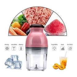 Multiprocessador triturador moedor cortador eletrico Alimentos carnes legumes Rosa é boa?